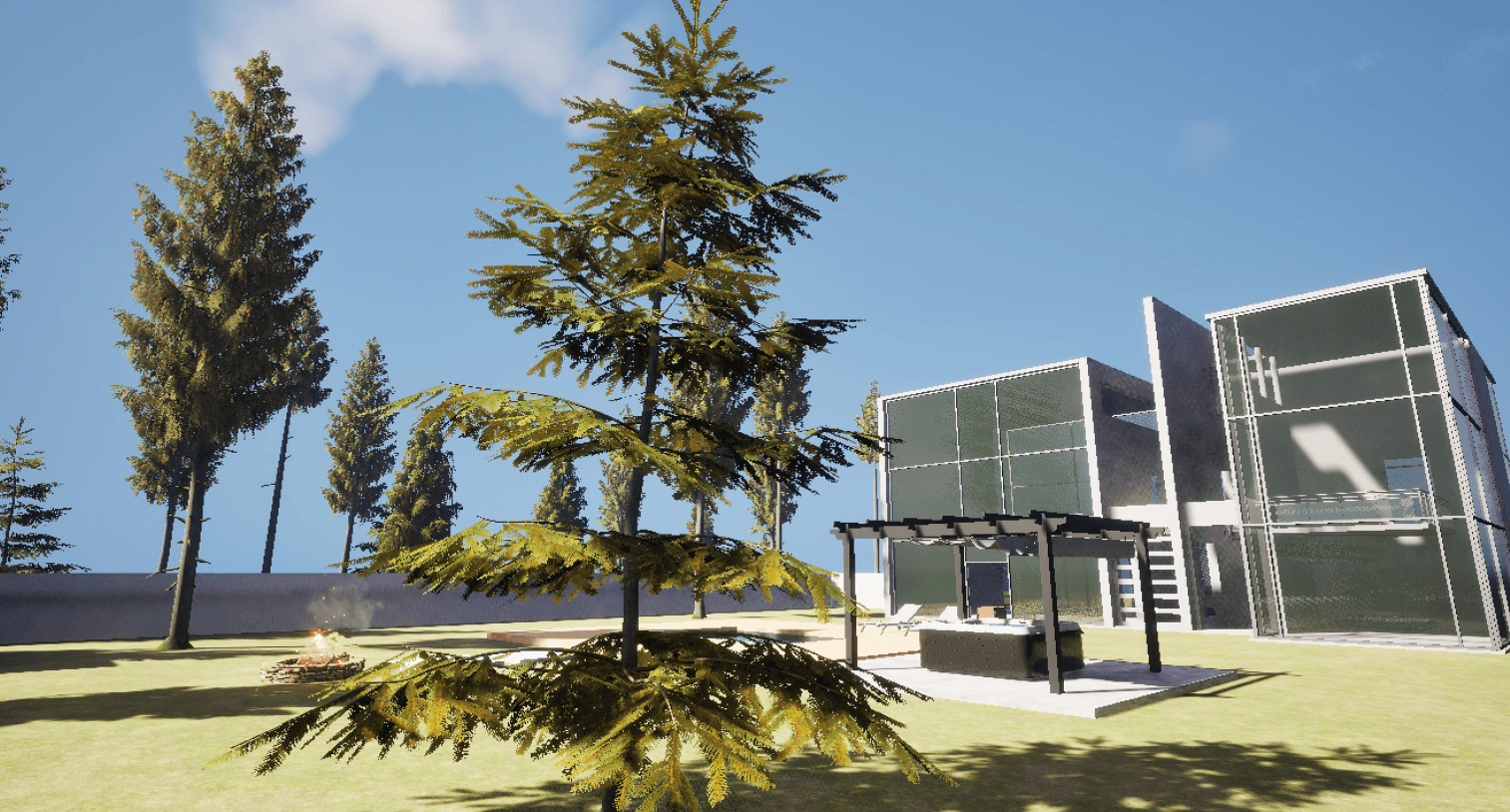 Modern Residential Render